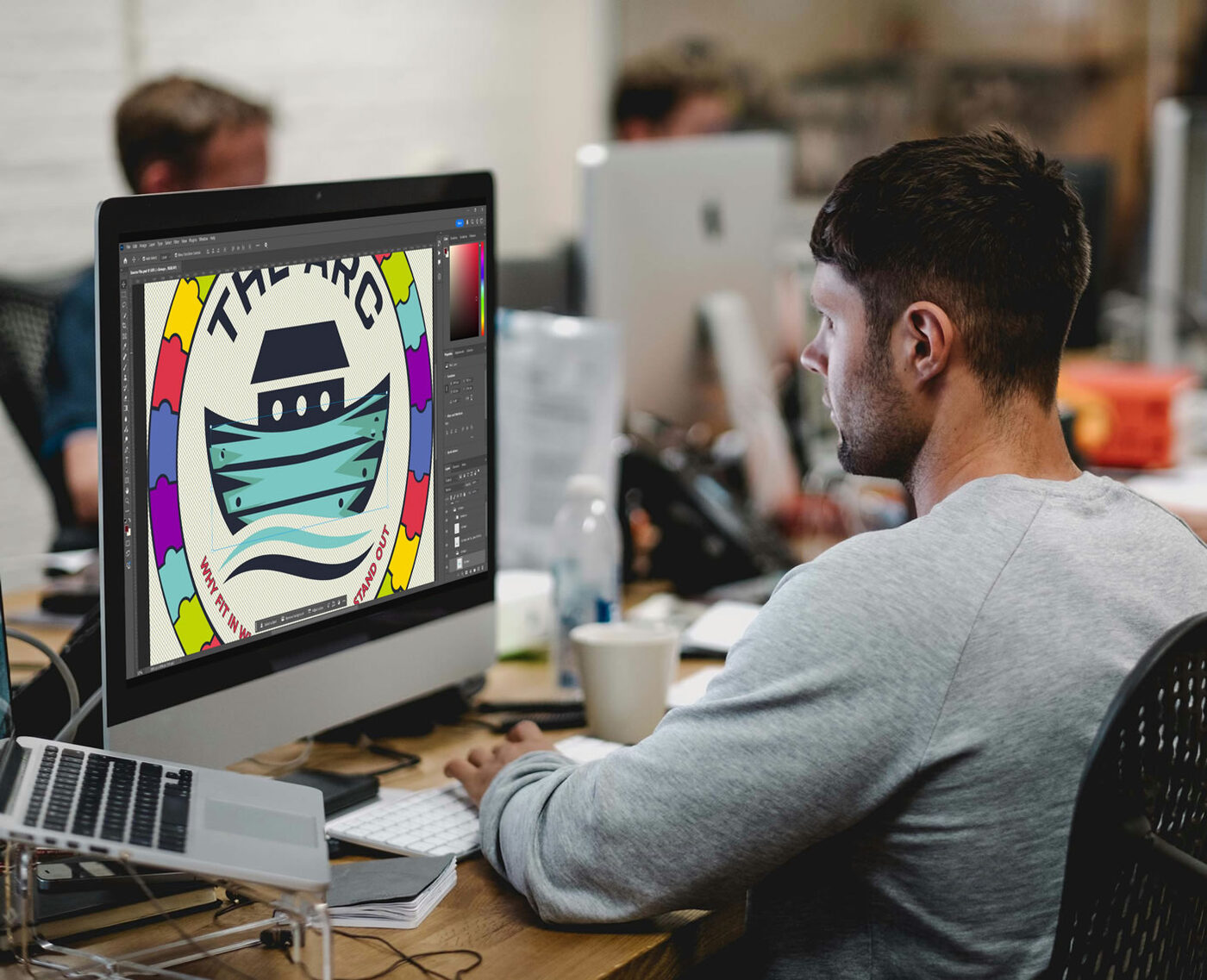 Designing The ARC brand artwork