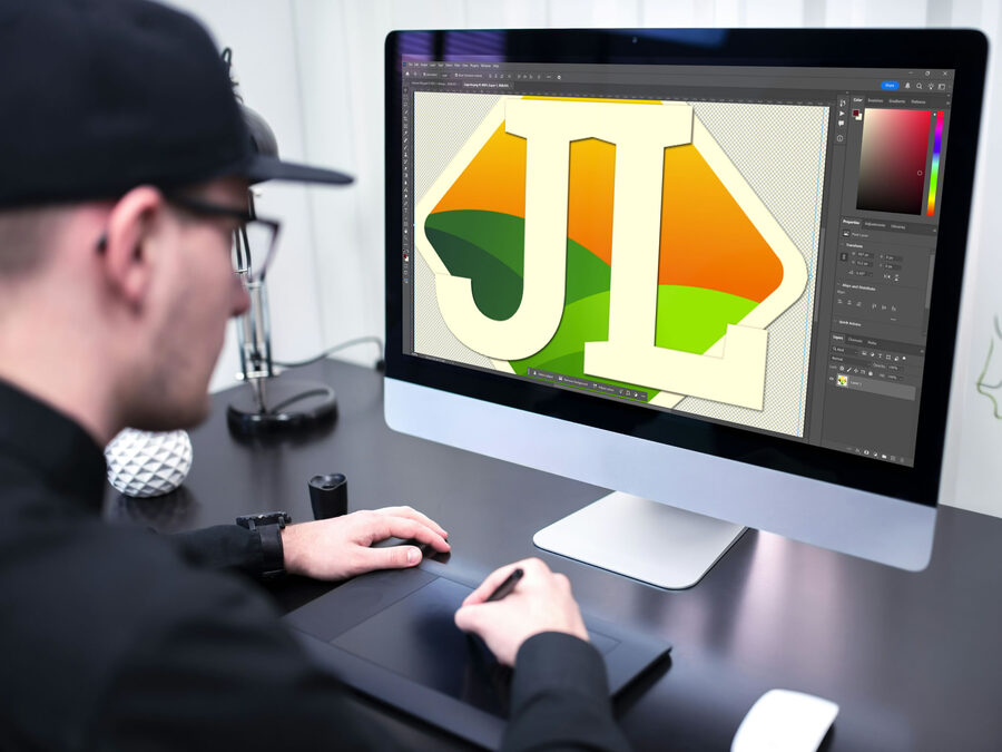 Designing the JL Garden logo
