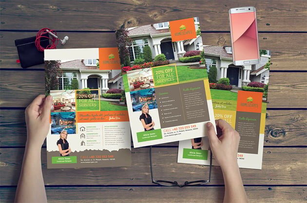 JL Garden leaflets