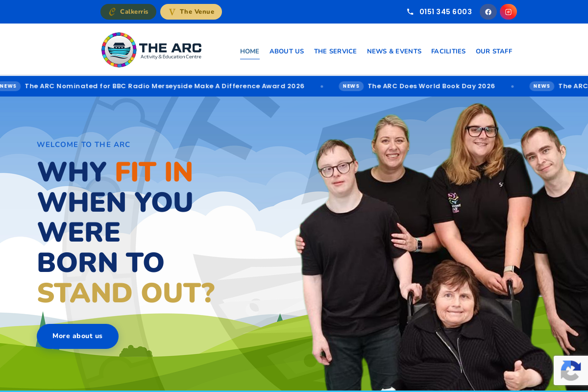 The ARC website redesign